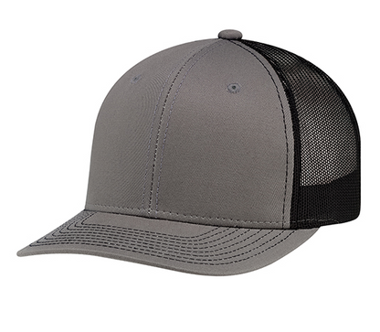 AJM International Deluxe Chino Twill / Polyester Mesh Cap - 8E019B