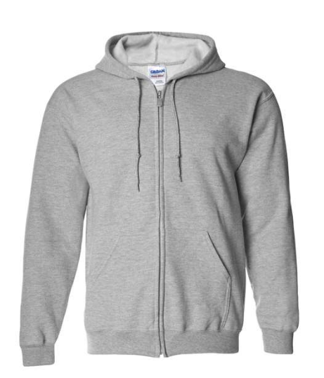Gildan Unisex Heavy Blend™ Full-Zip Hooded Sweatshirt - 18600