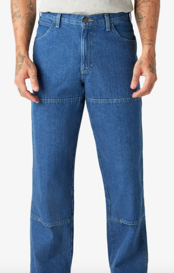 Dickies Relaxed Fit Double Knee Jeans - 15293