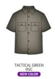 Dickies Worn In Lightweight Solid Work Shirt - A8DLK