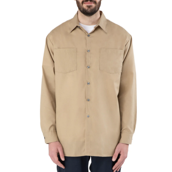 BIG BILL® Poplin Long-Sleeve Industrial Work Shirt - 140