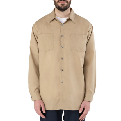 BIG BILL® Poplin Long-Sleeve Industrial Work Shirt - 140