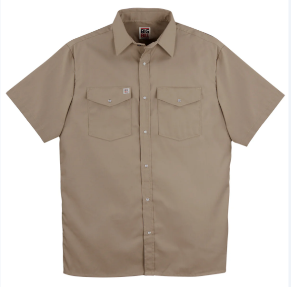 BIG BILL® Premium Short-Sleeve Snap Front Work Shirt - 237
