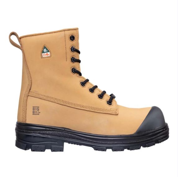 Big Bill® The Original Metal Free Work Boots 8'' - Tan - BB5010