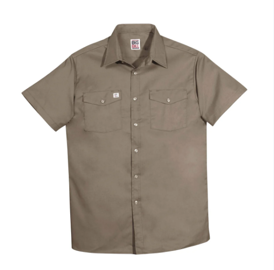BIG BILL® Premium Short-Sleeve Work Shirt - 137