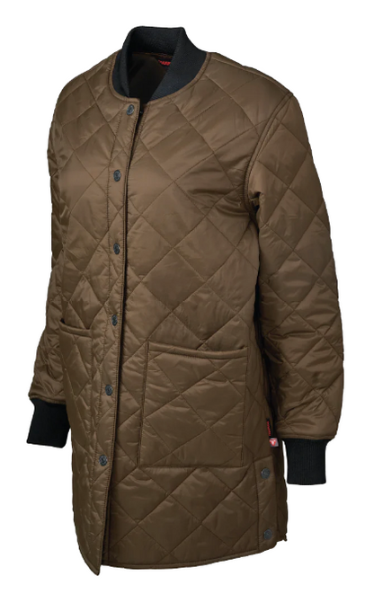 TOUGH DUCK WOMEN'S PRIMALOFT® LONG FREEZER JACKET - WJ47