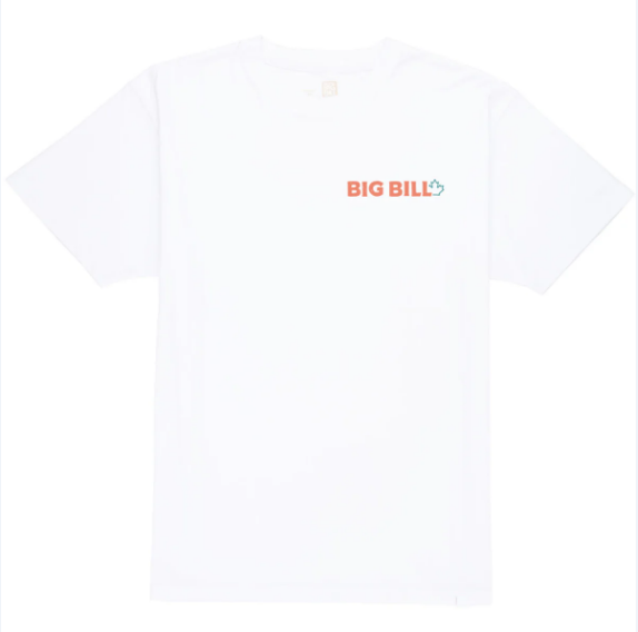BIG BILL® Short-Sleeve Moose Graphic T-shirt - White - O180BV2