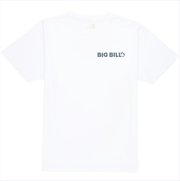BIG BILL® Short-Sleeve Moose Graphic T-shirt - White - O180B