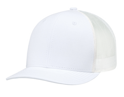 AJM International Deluxe Chino Twill / Polyester Mesh Cap - 8E019M