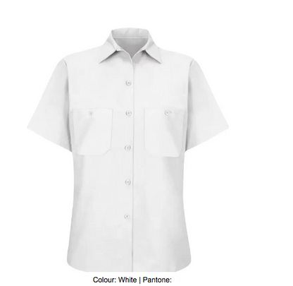 RED KAP® INDUSTRIAL SHORT SLEEVE LADIES' WORK SHIRT - SP23