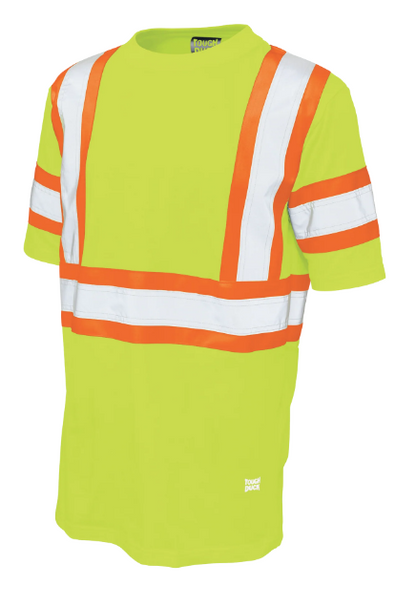 TOUGH DUCK COTTON JERSEY SHORT-SLEEVE SAFETY T-SHIRT - ST11