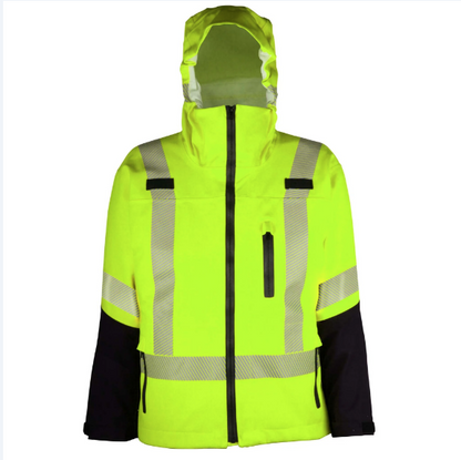 Big Bill® Waterproof Flame Resistant Rain Jacket with Reflective Tape - 28MTSV