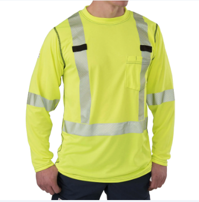 BIG BILL® High Visibility Long-Sleeve Athletic Performance T-shirt - RT55HVK5