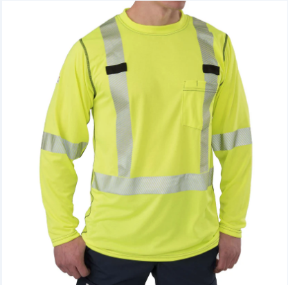 BIG BILL® High Visibility Long-Sleeve Athletic Performance T-shirt - T55HVK5