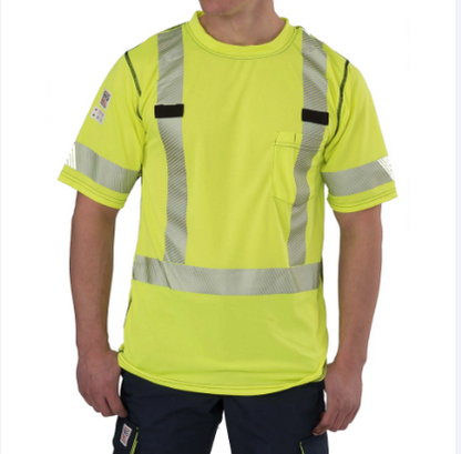 BIG BILL® High Visibility Short-Sleeve Athletic Performance T-shirt - RT54HVK5