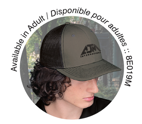 AJM International Deluxe Chino Twill / Polyester Mesh Cap - 8E019B