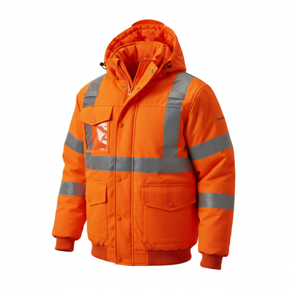 Forcefield Hi Vis Safety Freezer Jacket 024-FJQ
