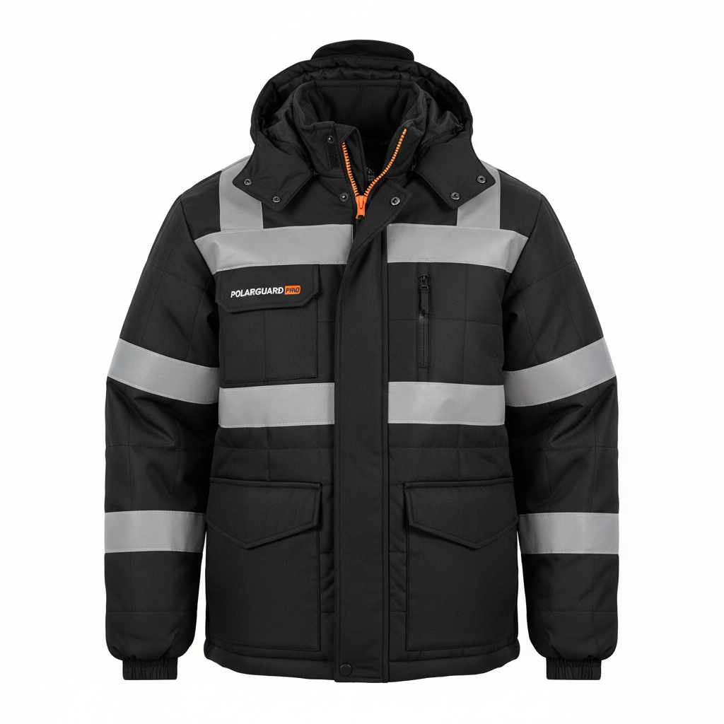 Forcefield Hi Vis Safety Freezer Jacket 024-FJQ