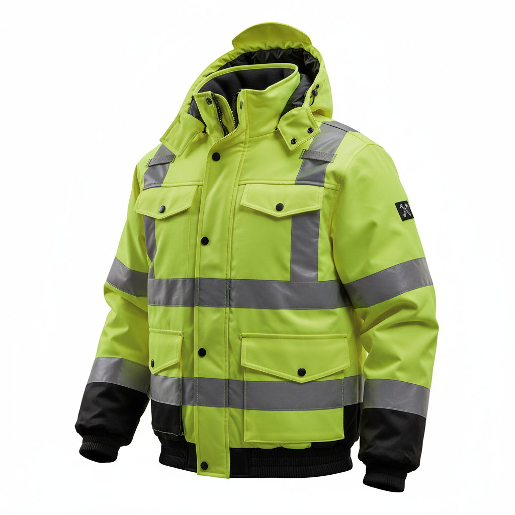 Forcefield Hi Vis Safety Freezer Jacket 024-FJQ
