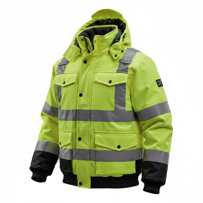 Forcefield Hi Vis Safety Freezer Jacket 024-FJQ