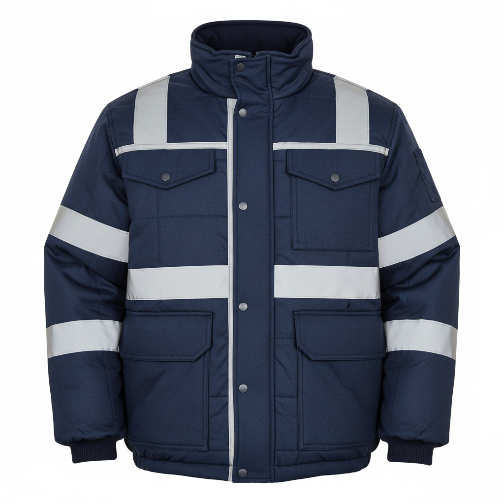 Forcefield Hi Vis Safety Freezer Jacket 024-FJQ